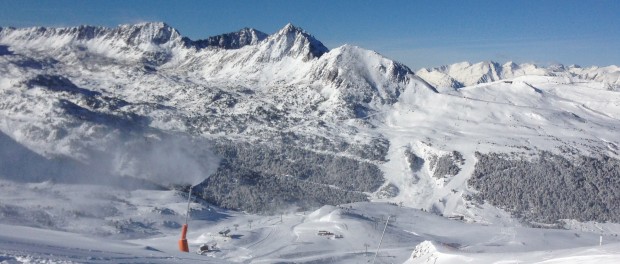 Pistas de esquí en Grandvalira