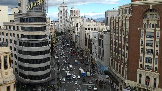 Tráfico en Madrid